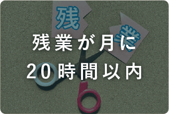 残業がつきに20時間以内